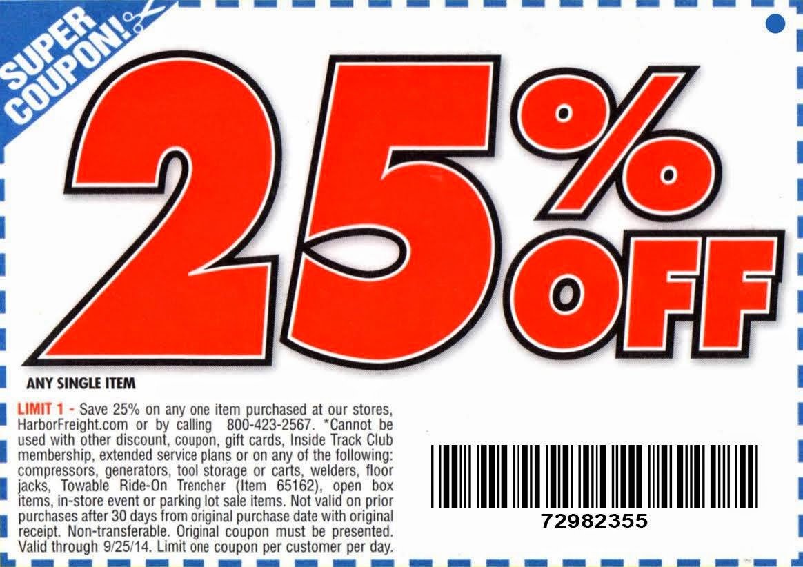 Harbor Freight Coupons Printable Customize and Print
